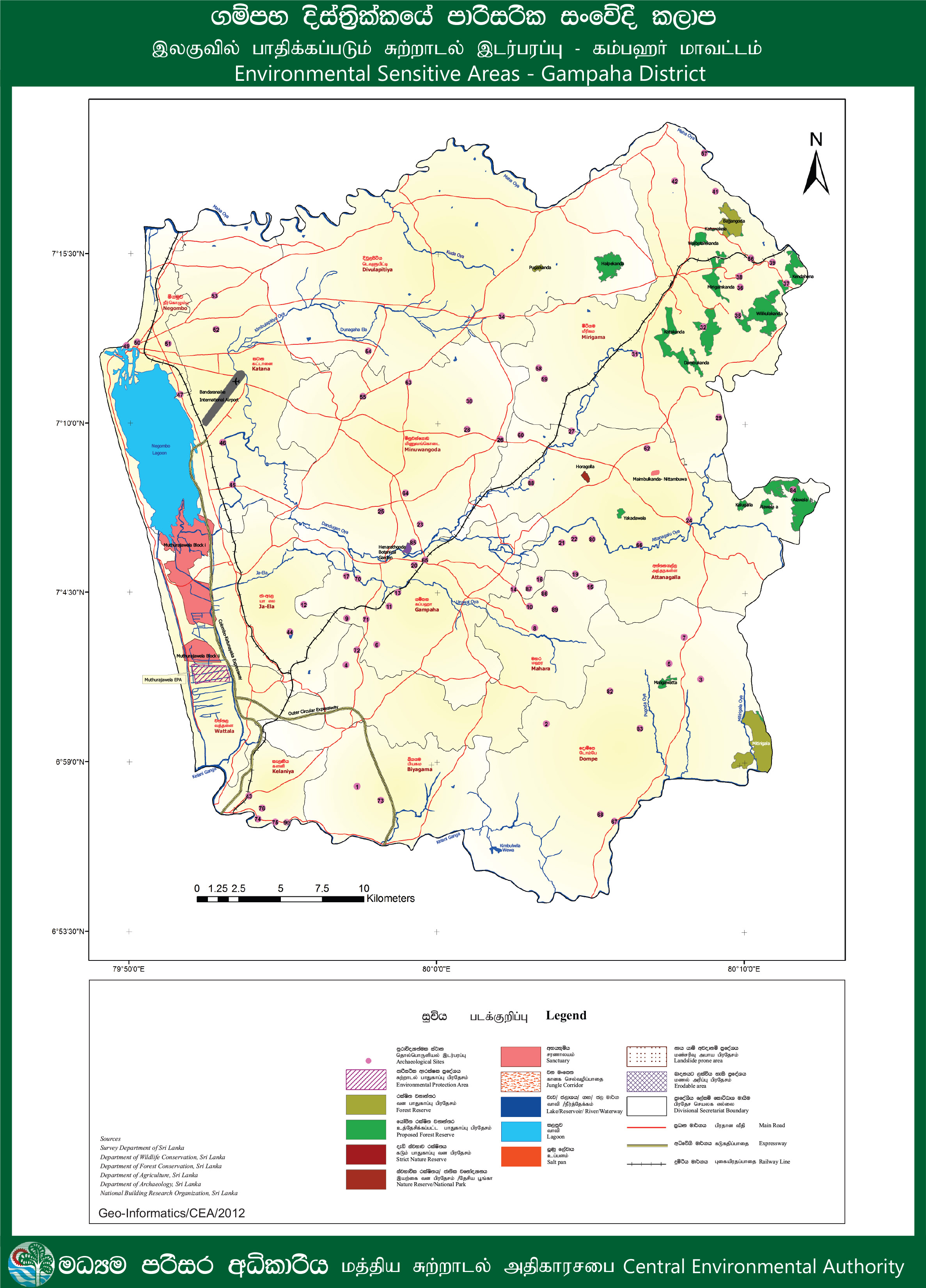 Thematic Maps | Sri Lanka NSDI